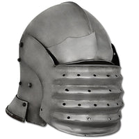 GDFB Bellows Face Sallet Helmet 14 Gauge HMB Battle Ready