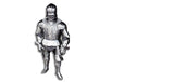 SAY Gothic Suit of Plate Armor, 18 Gauge Battle Ready