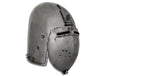 GDFB Klappvisier Bascinet Helmet 14 Gauge Steel HMB Combat Ready