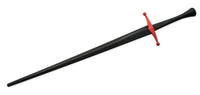 Red Dragon Armoury Synthetic Bastard Sparring Sword - Black Blade w/ Red Guard
