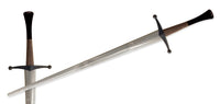 Red Dragon Armoury Synthetic Bastard Sparring Sword - Silver Blade