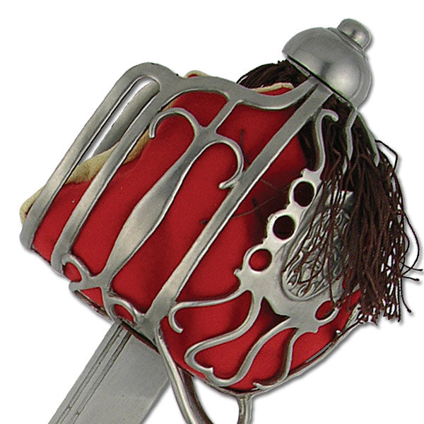 Backsword Hanwei Hanwei Basket-Hilt Backsword - Sharp – Federschwert