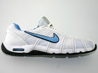 Nike Air Zoom White/Light Blue Obsidian Fencing Shoes
