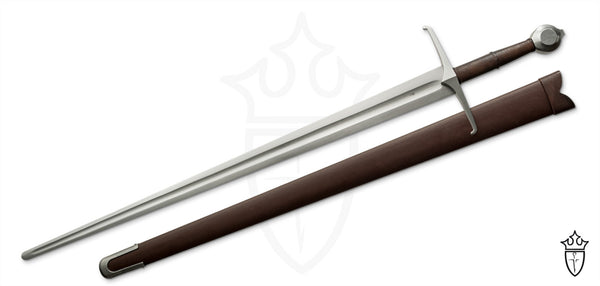 Sword belt and hanger for HEMA federschwert : r/Leathercraft